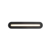 Arco 24-in Black LED Vanity Light