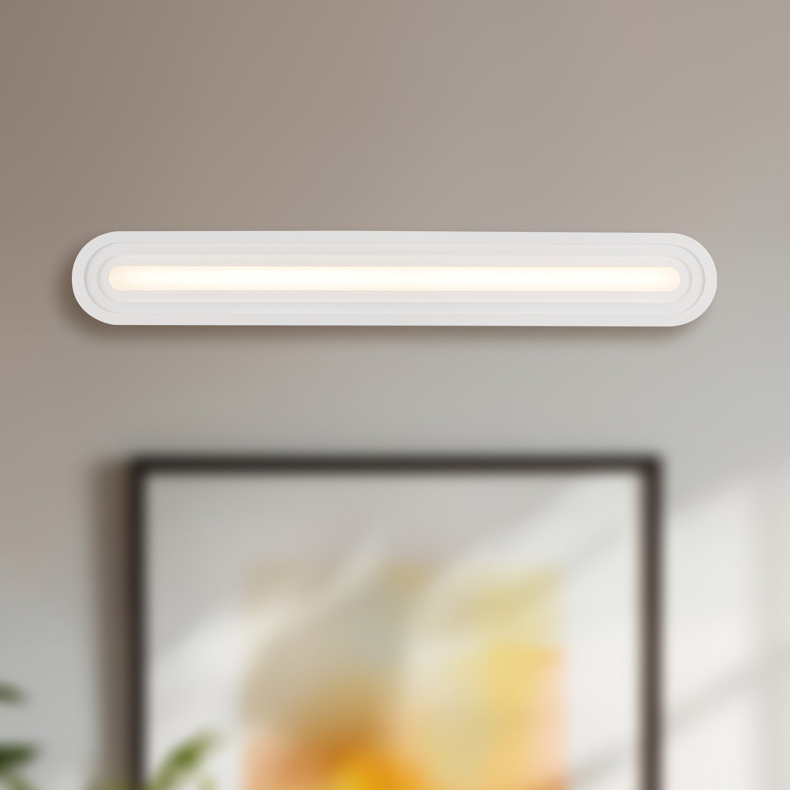 Arco 32-in White LED Vanity Light