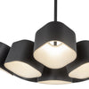 Arena 18-in Black LED Chandelier