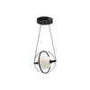 Aries 8-in Black LED Pendant