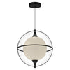 Aries 16-in Black LED Pendant