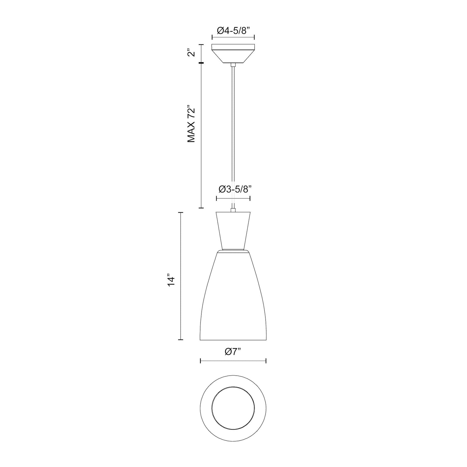 Arlo 7-in Brushed Gold/Clear Glass 1 Light Pendant
