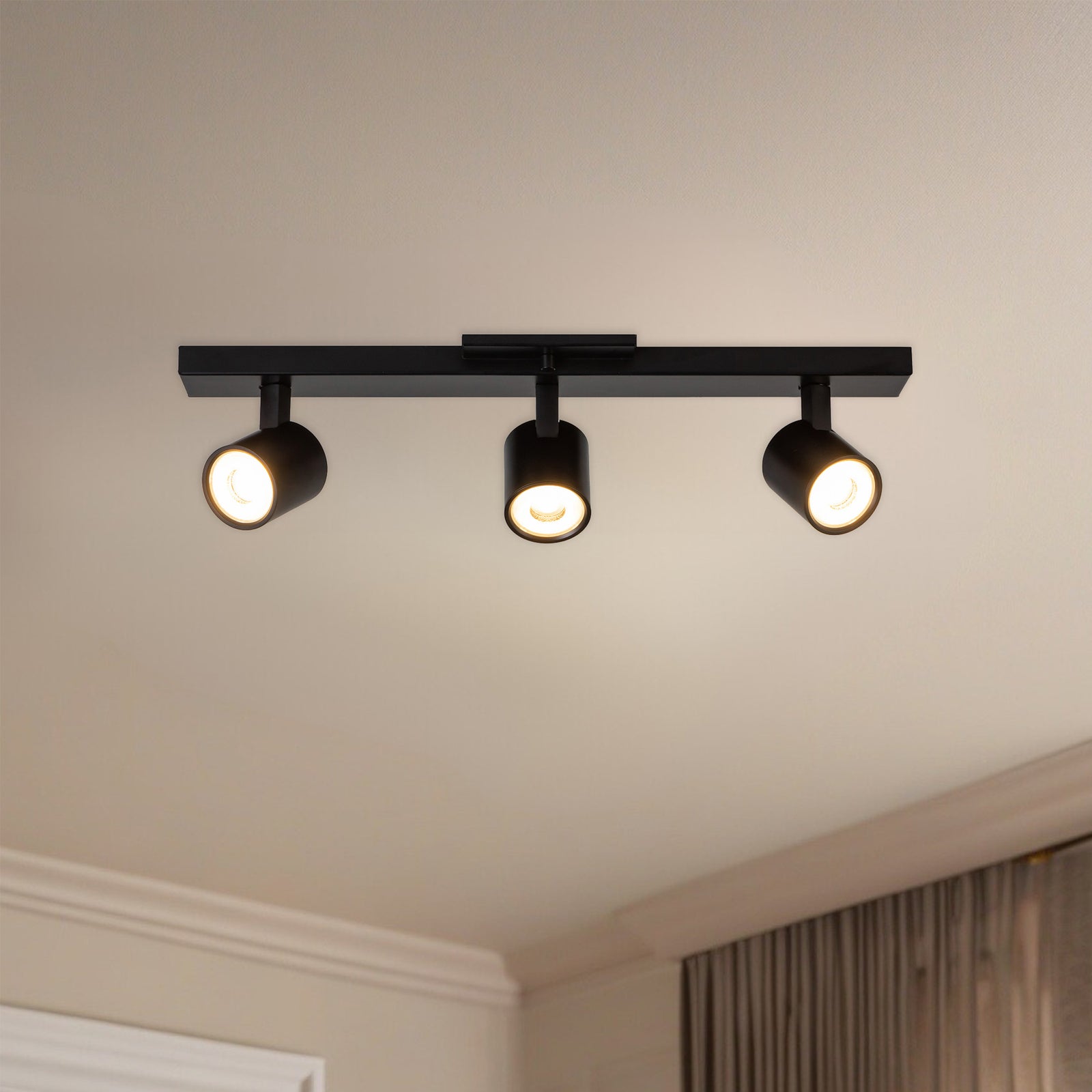 Arnold 20-in Black LED Track Lights