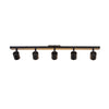 Arnold 35-in Black LED Track Lights