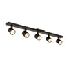 Arnold 35-in Black LED Track Lights