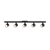Arnold 35-in Black LED Track Lights