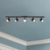 Arnold 35-in Black LED Track Lights