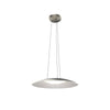Aero 25" Pendant - Satin Nickel w/White Interior