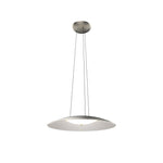 Aero 25" Pendant - Satin Nickel w/White Interior