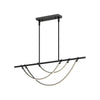 Aryas 48-in Urban Bronze LED Linear Pendant