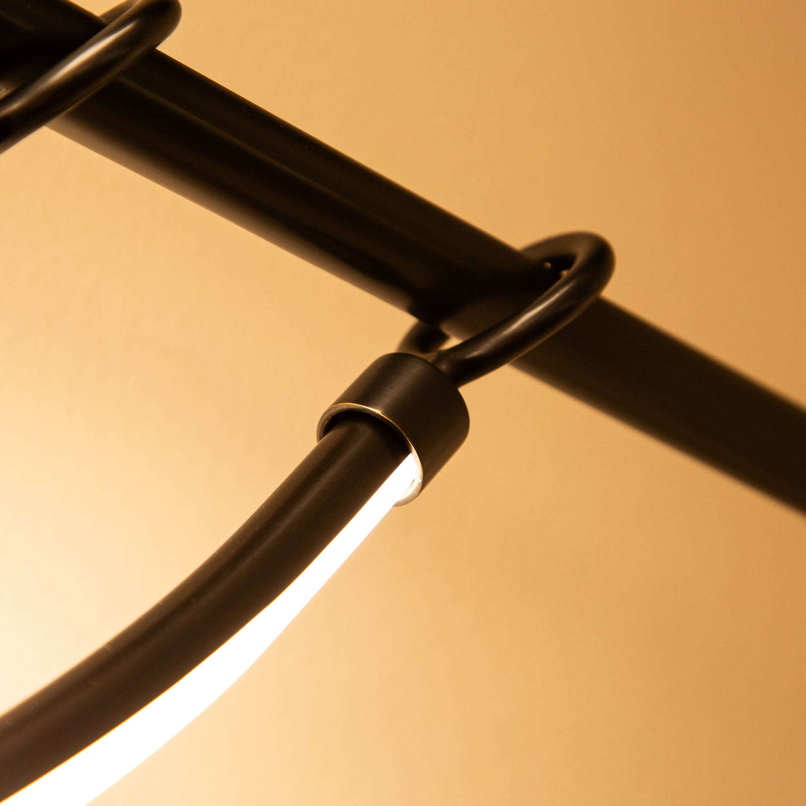 Aryas 60-in Urban Bronze LED Linear Pendant