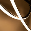 Aryas 60-in Urban Bronze LED Linear Pendant