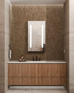 Ascension with Touch Dimming™ 23.25 x 40 x 4.65 LED Lighted Mirror — View 3