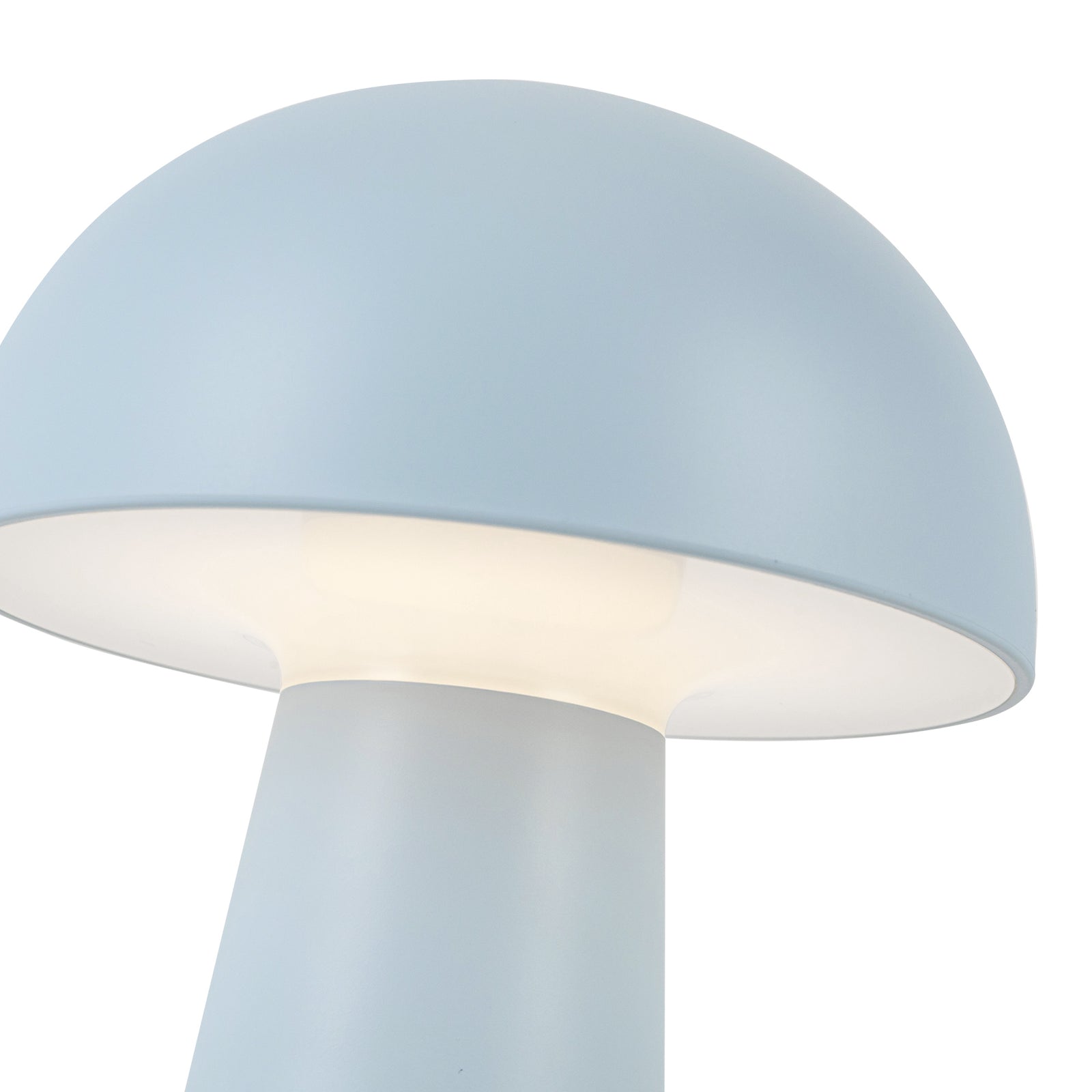 Asher 5-in Sky Blue LED Table Lamp