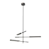 Astrid 44-in Metal Shade/Urban Bronze LED Multi Pendant