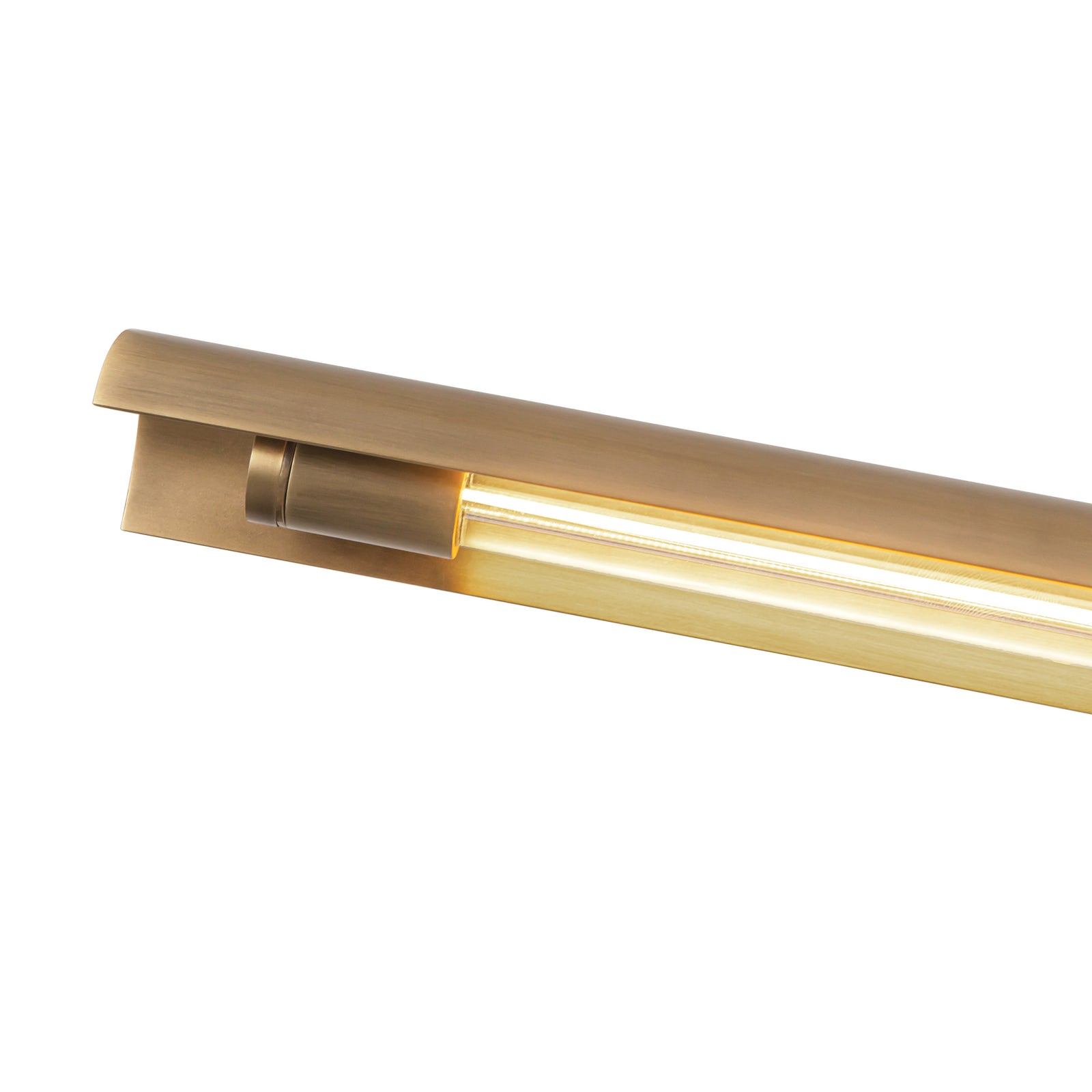 Astrid 44-in Metal Shade/Vintage Brass LED Multi Pendant