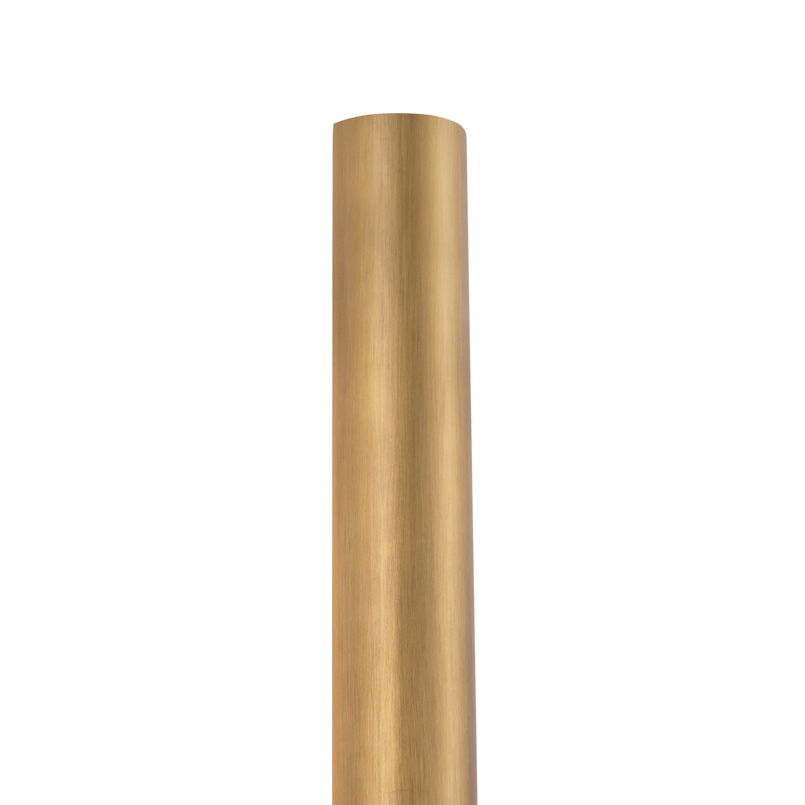 Astrid 25-in Metal Shade/Vintage Brass LED Wall/Vanity