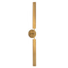 Astrid 35-in Metal Shade/Vintage Brass LED Wall/Vanity