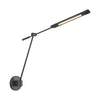 Astrid 33-in Metal Shade/Urban Bronze LED Wall/Vanity