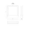 Guide 7-in Black LED All terior Wall