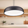 Beacon 24-in Black LED Pendant