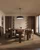 Beacon 24-in Black LED Pendant