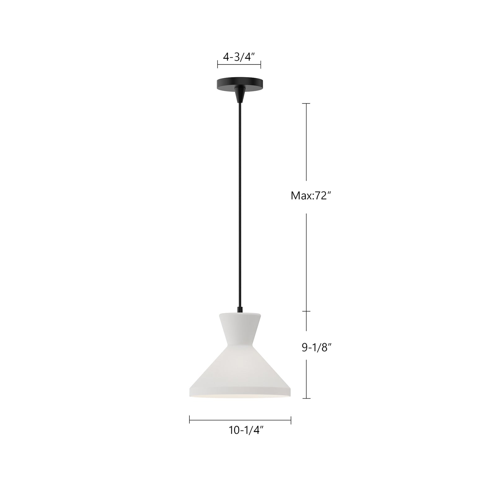 Betty 10-in Aged Gold/Opal Glass 1 Light Pendant