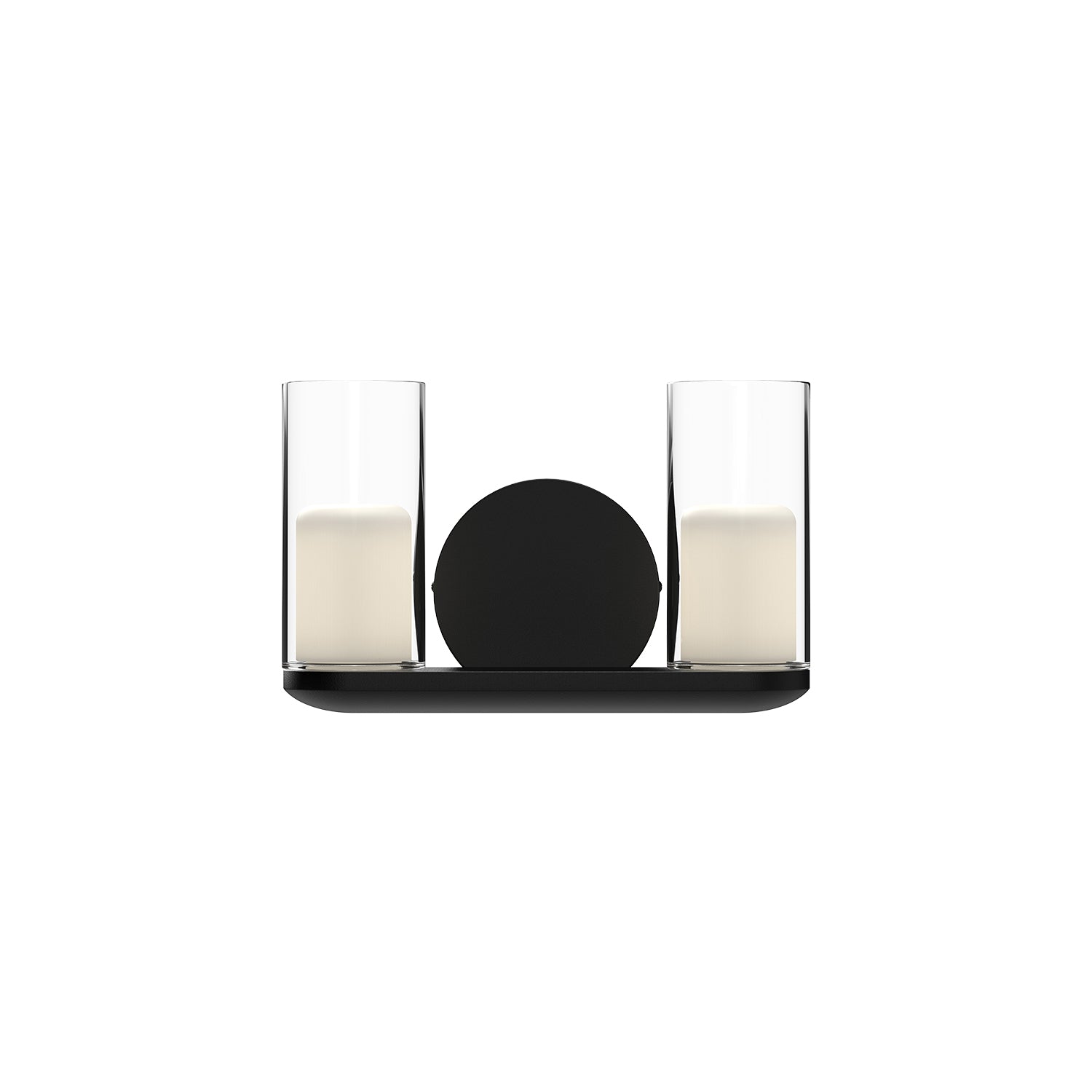 Birch 11-in Black/Clear LED Vanity