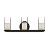 Birch 19-in Black/Clear LED Vanity