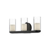 Birch 19-in Black/Clear LED Vanity