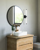 Blade 24-in Black LED Vanity