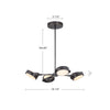 Blanco 28-in Urban Bronze/Alabaster LED Pendant