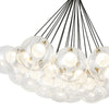 Bolla 28-in Brushed Gold LED Chandelier