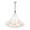 Bolla 28-in Opal Glass LED Chandelier