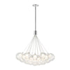 Bolla 28-in Chrome LED Chandeliers