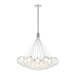Bolla 28-in Chrome LED Chandeliers