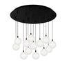 Bolla 25-in Black 13-Light Multi Pendant