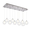 Bolla 29-in Chrome 10-Light Multi Pendant