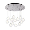 Bolla 25-in Chrome 13-Light Multi Pendant