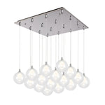 Bolla 21-in Chrome 16-Light Multi Pendant