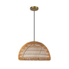Bondi 16-in Brushed Gold/Opal 1 Light Pendant