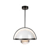 Bowery 14-in Urban Bronze LED Pendant