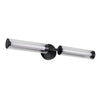Braga 28-in Black LED Vanity