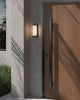 Bravo 14-in Black LED Exterior Wall Sconce