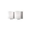 Bridgewater 12-in Brushed Nickel 2 Lights Vanity