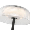 Brilla 6-in Black LED Table Lamp