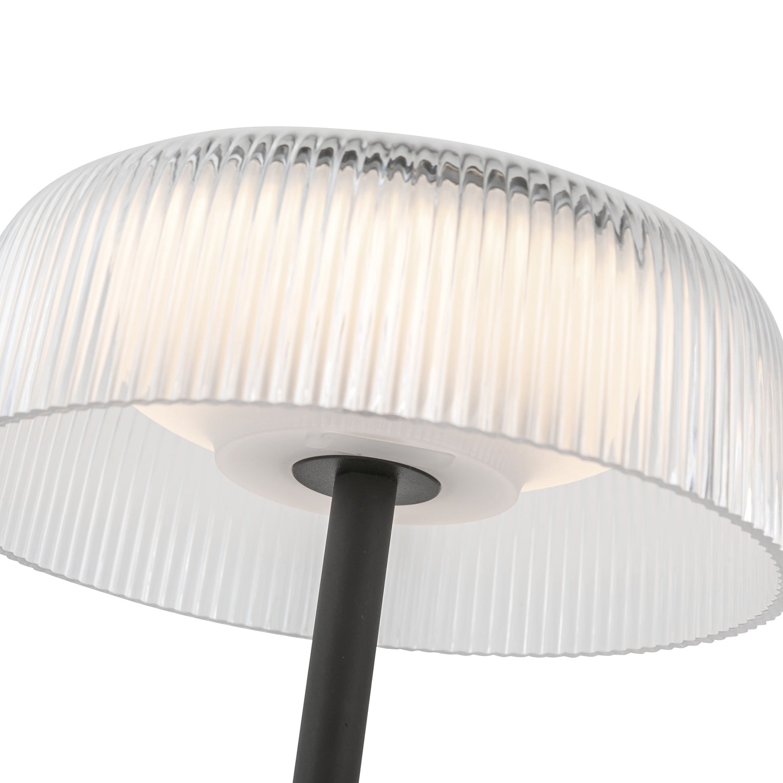 Brilla 6-in Black LED Table Lamp