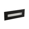 Bristol 10-in Black LED Exterior Wall/Step Lights