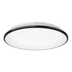 Brook 15-in Black LED Flush Mount