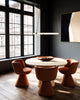 Bruni 32-in Brushed Gold LED Pendant
